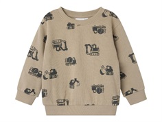Name It sweatshirt pure cashmere with construction machines